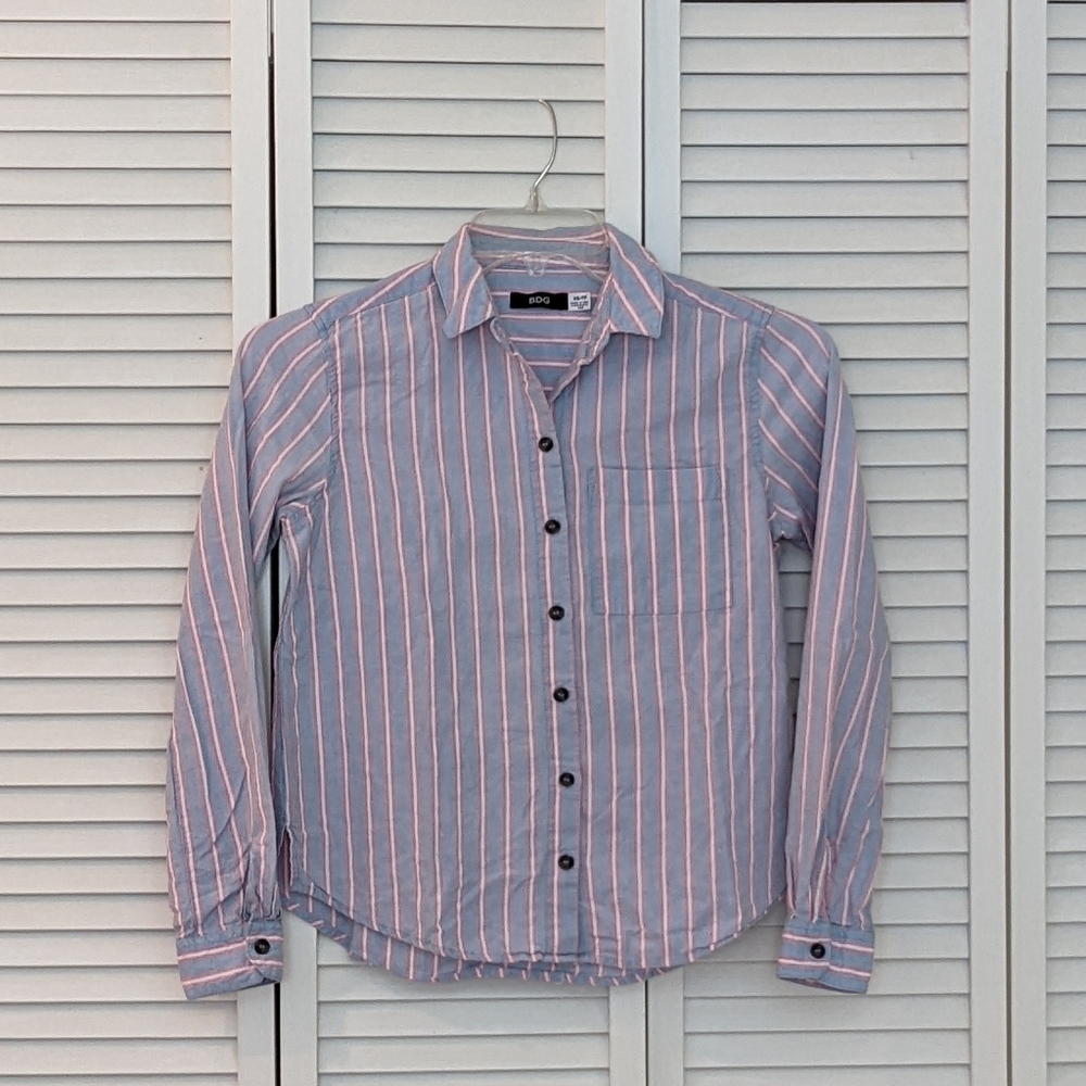 Urban Outfitters BDG Pinstripe Button Down